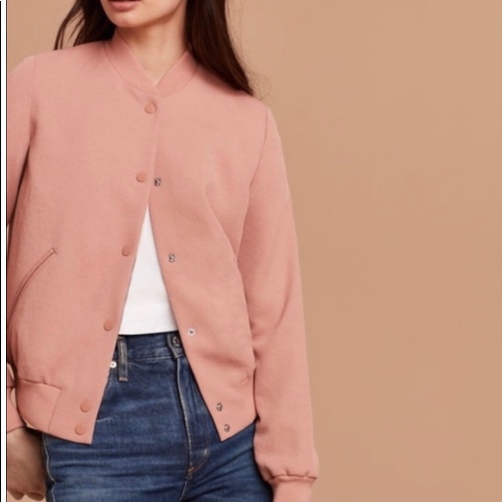 Aritzia Wilfred Poussin Bomber Jacket XS